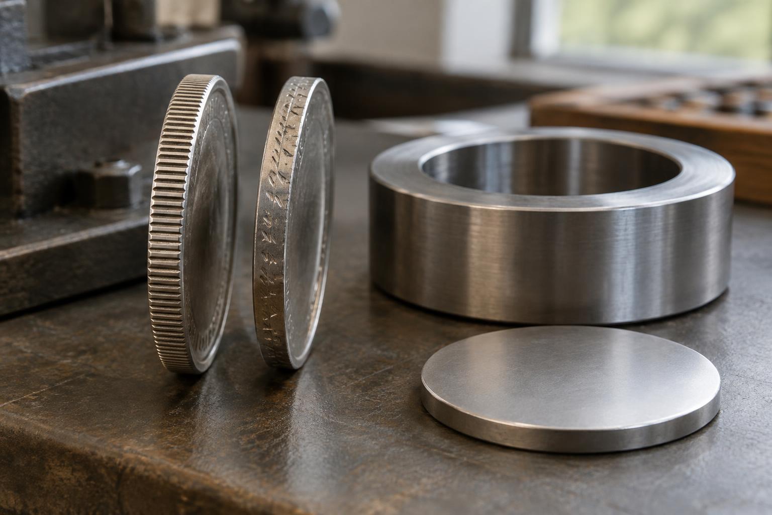 How Reeding and Edge Lettering Are Added to Coins