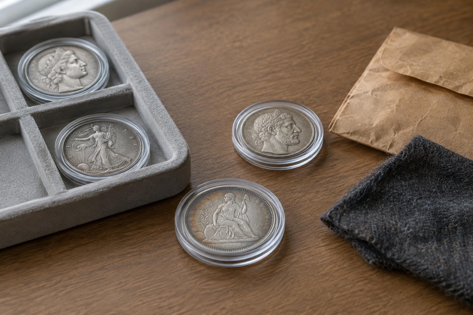 How to Keep Silver Coins Away From Sulfur-Containing Materials